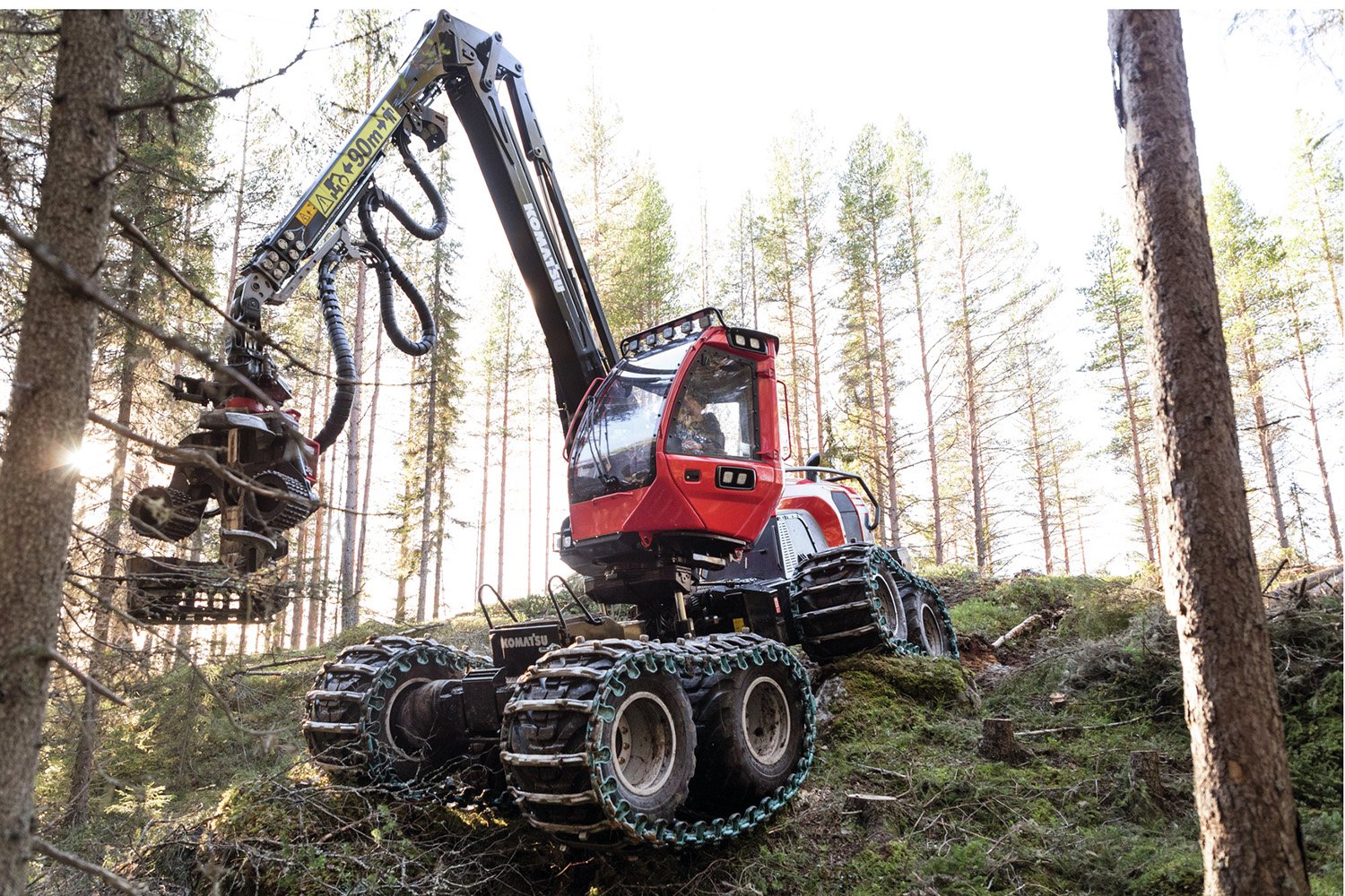 Forestry machine Komatsu 901XC-6