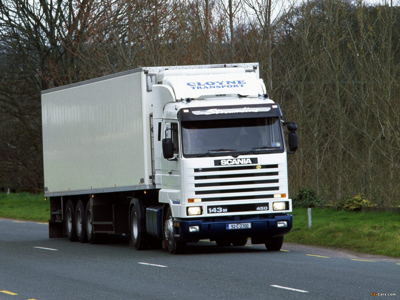 Samochód ciężarowy Scania 143MA.4X2.A