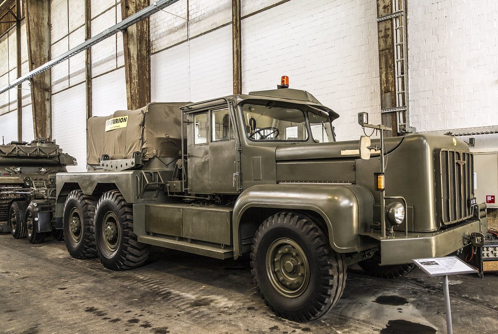 Historic military vehicles Rotinoff Super Atlantic