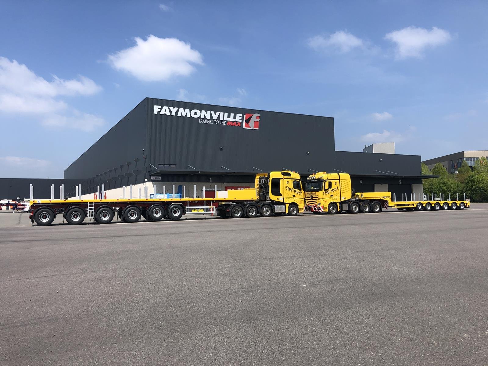 Trailer Faymonville SANH TIEFLADER.