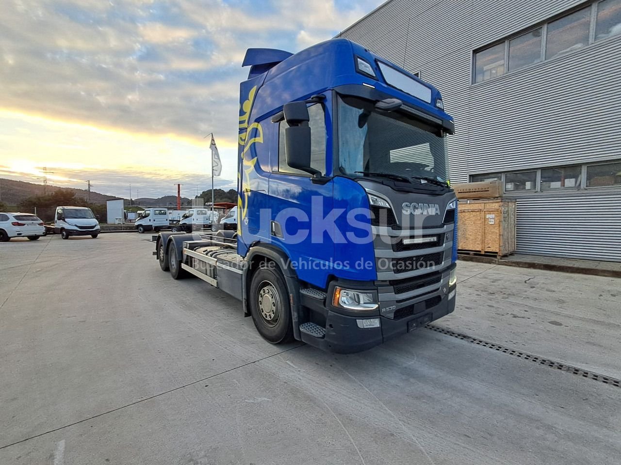 Truck Scania R 530 B8x4*4NA