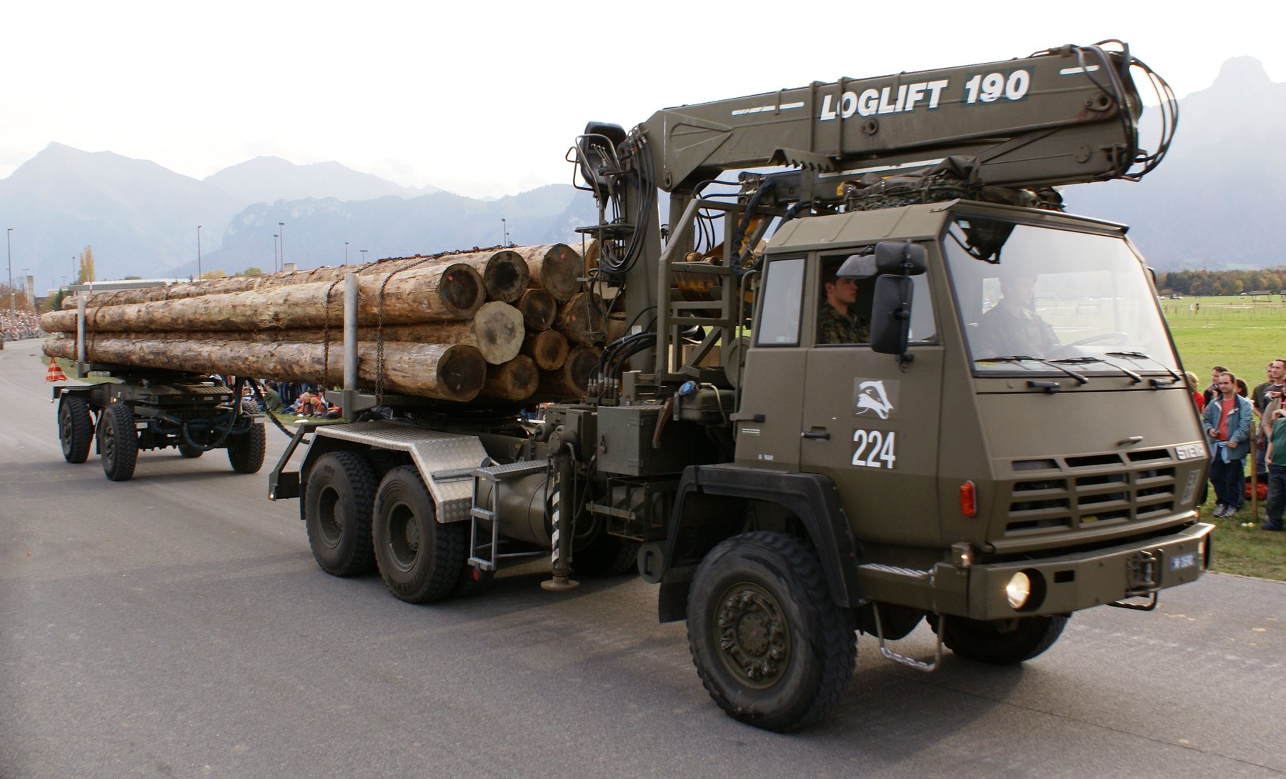 Truck Steyr 27S31/K35/6X6