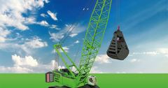 Sennebogen Crawler Crane with 300 t load capacity