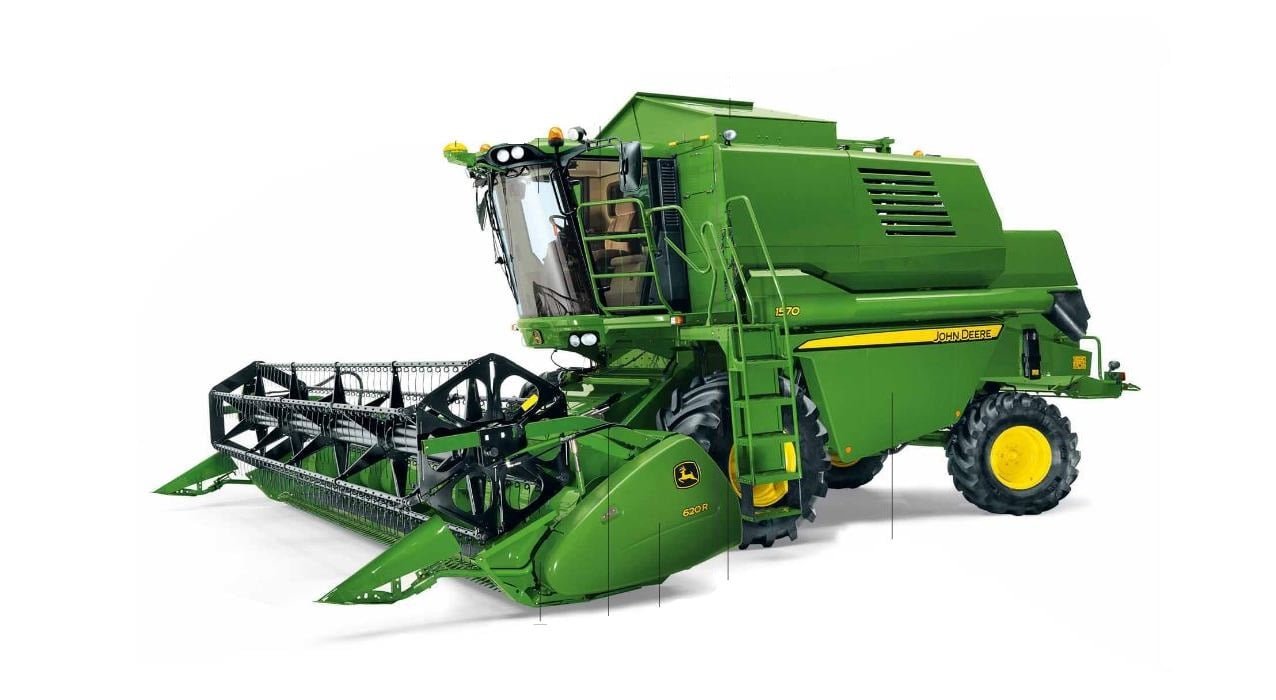 Kosiarki samojezdne John Deere 1570