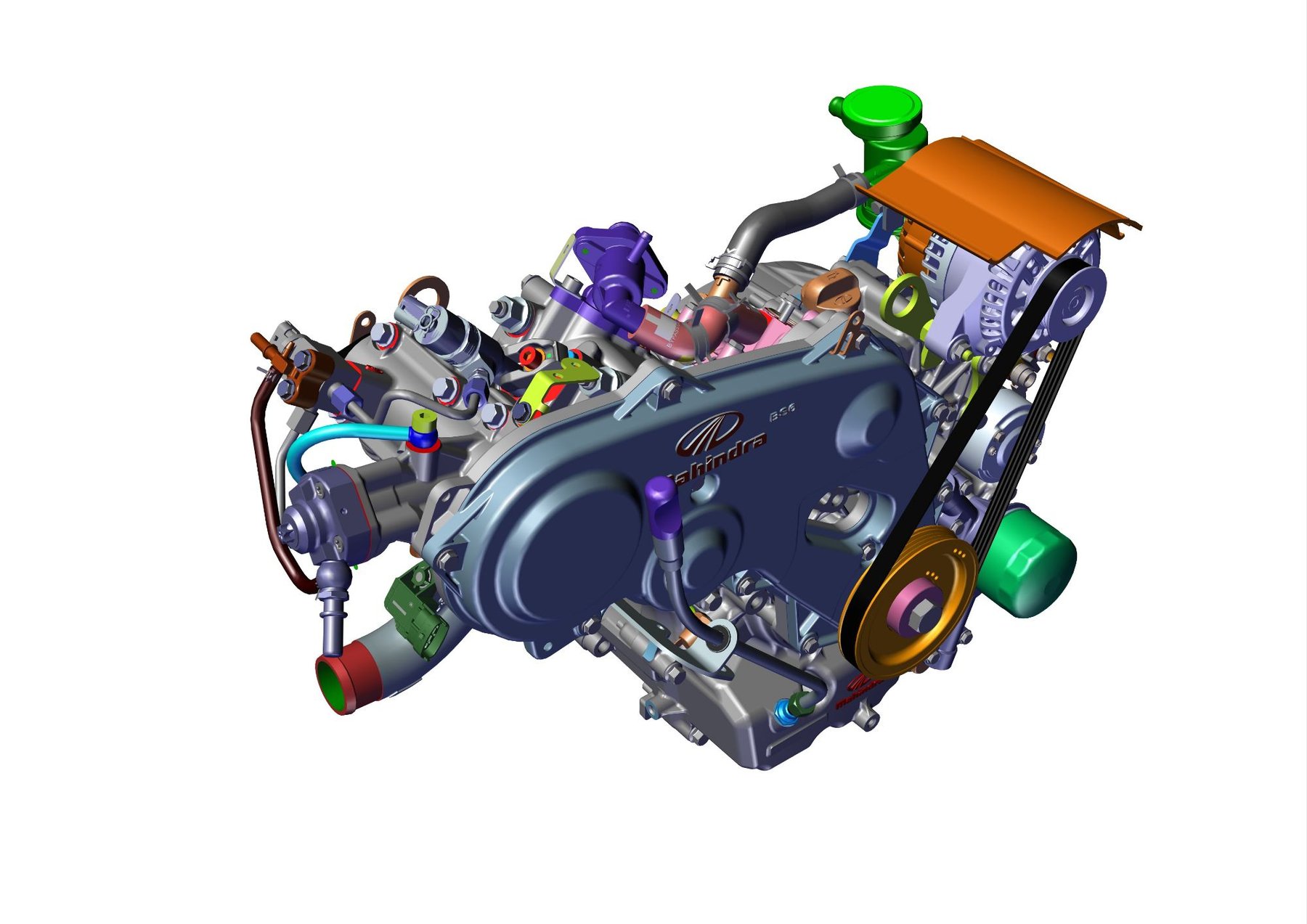 Diesel engine Mahindra HCE350
