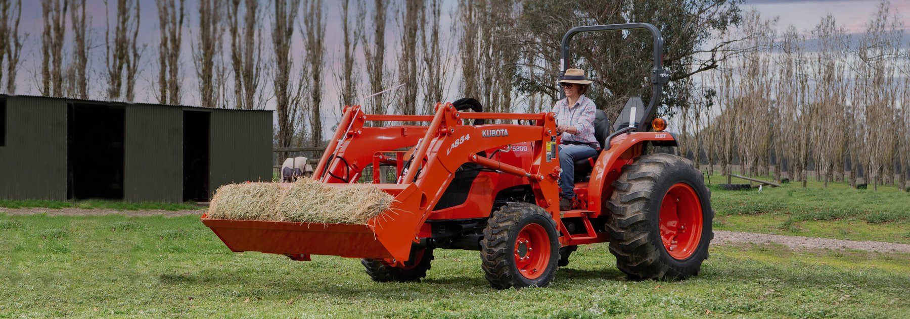 Tractor Kubota MX5200DTRC GEAR 2WD 2WD