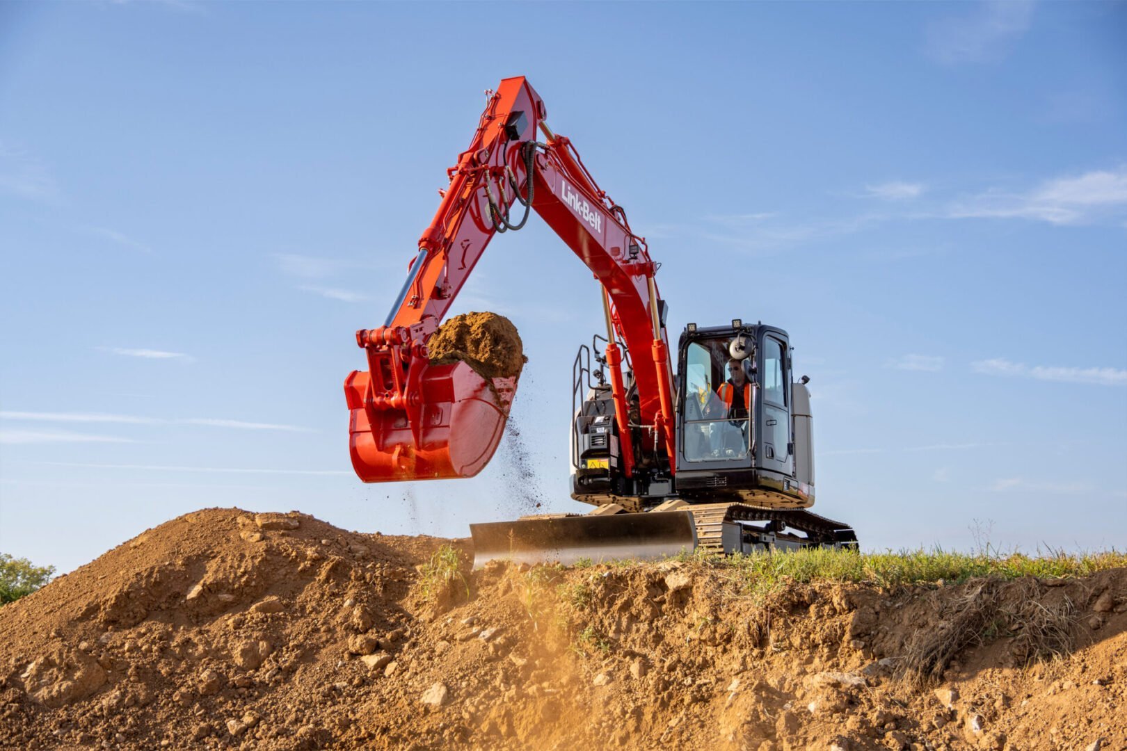 Bagger Link-Belt 8000 Quantum