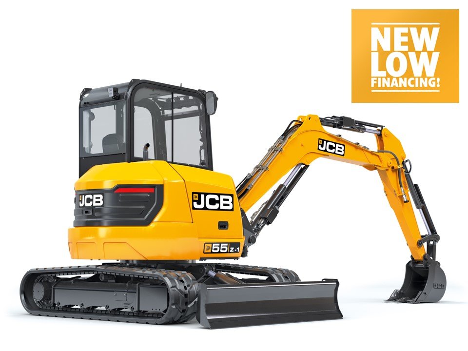 Mini excavators JCB 55Z-1
