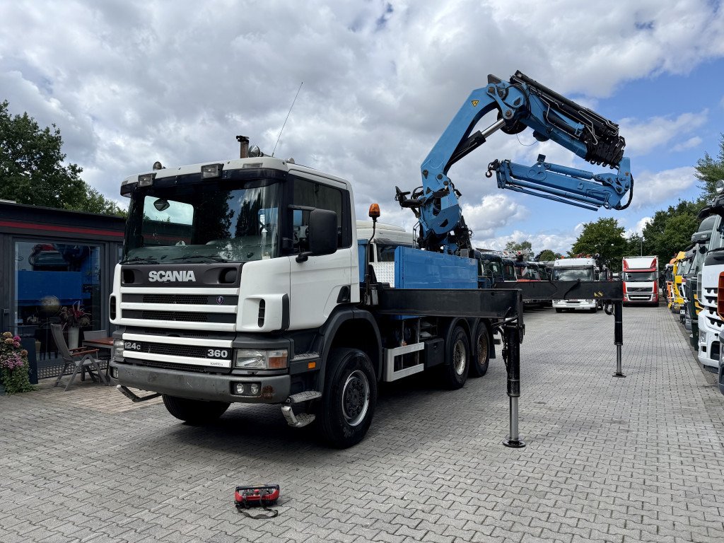 Truck Scania P 124 GB-6X2 NA 360