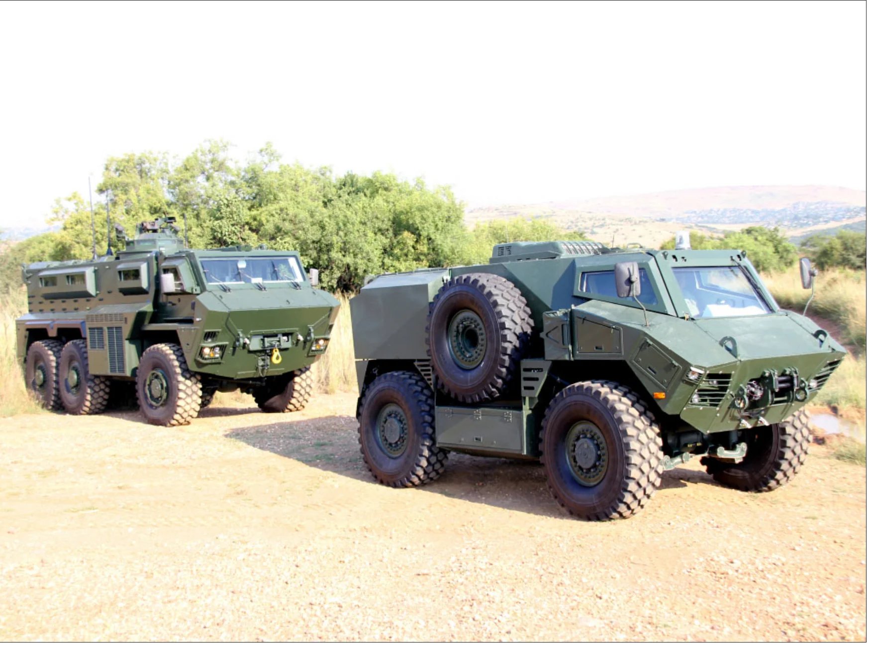 Gepanzerte Fahrzeuge Denel Vehicle Systems - DVS RG-35 RPU