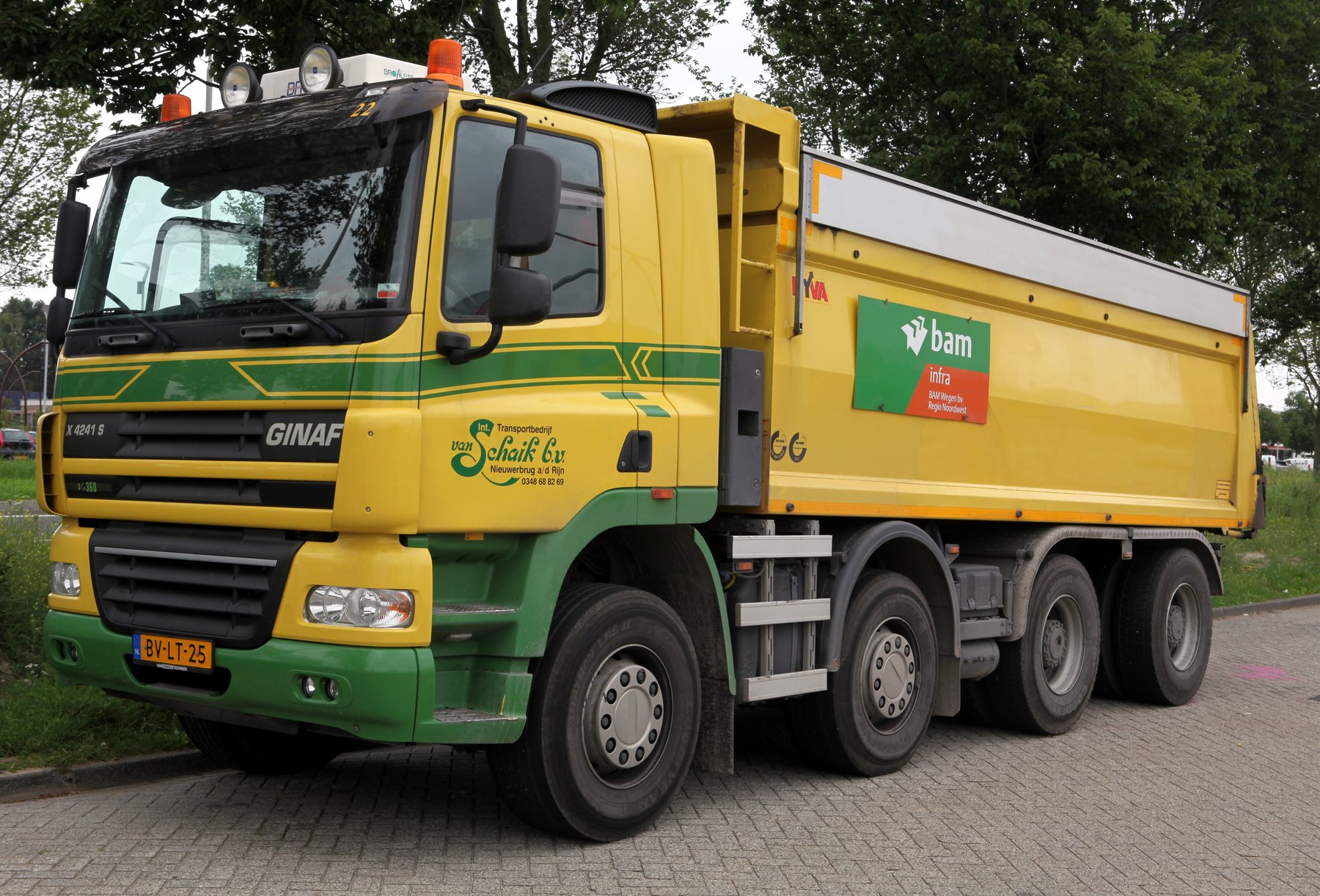 Truck Ginaf 12 FS