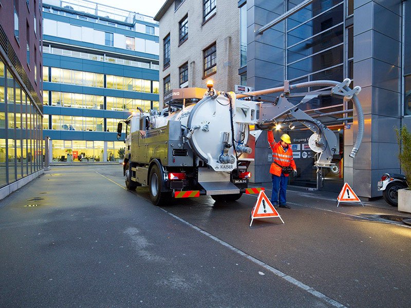 Sewer & vacuum equipment KAISER AG Fahrzeugwerk CityCyler