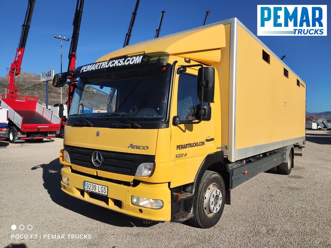 Truck Mercedes Benz 1224L-97025