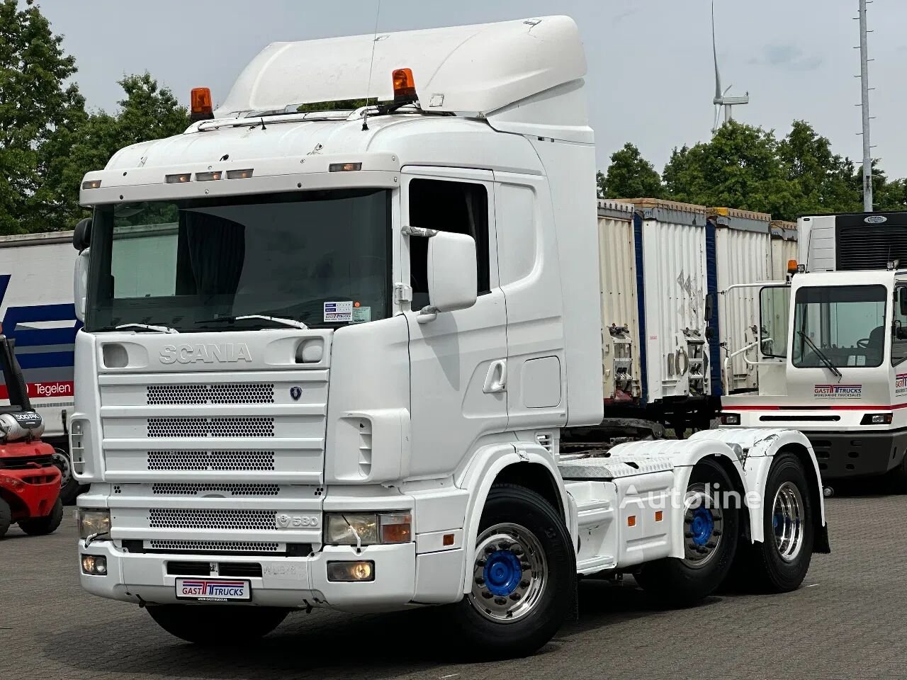 Truck Scania 164 LB-B-6X2/310+136