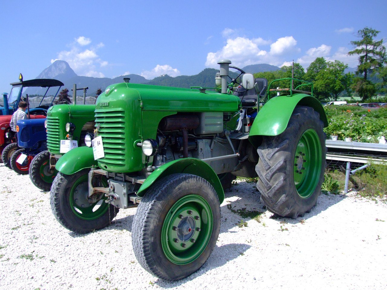 Tractor Steyr Daimler Puch 8035a