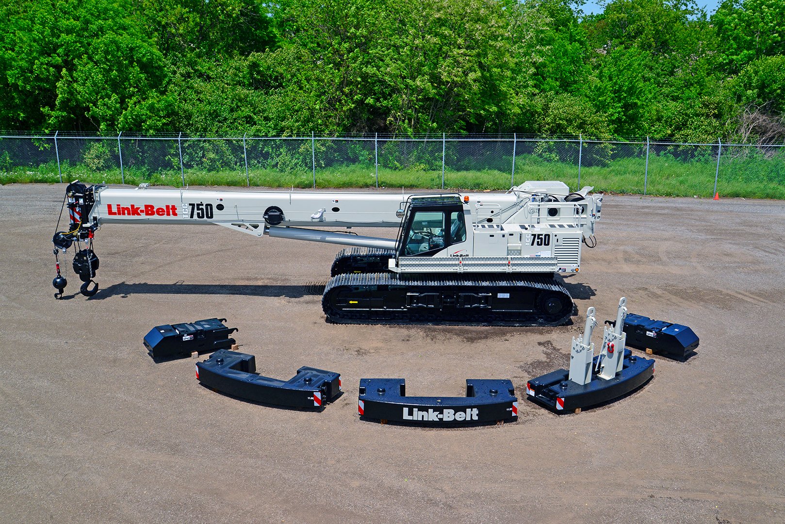 Crawler cranes Link-Belt TCC-750