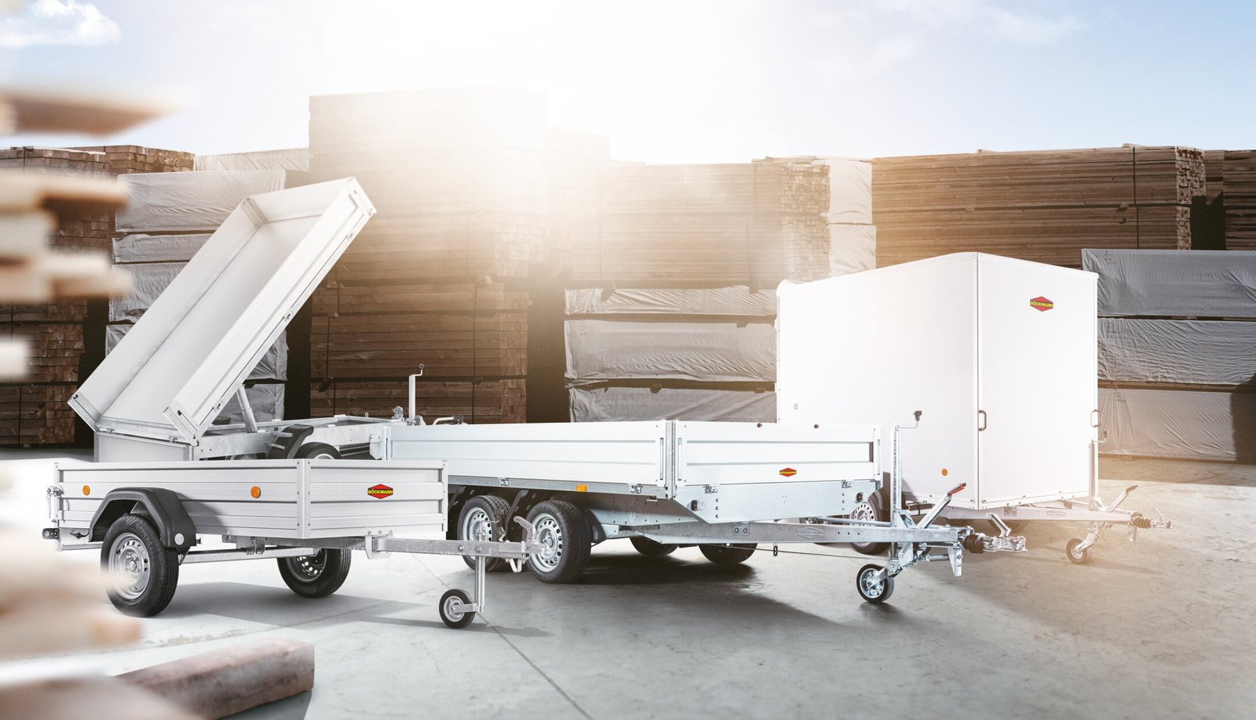 Car trailers up to 3.5 t Böckmann SDAH KFZ-TRANSPORTER