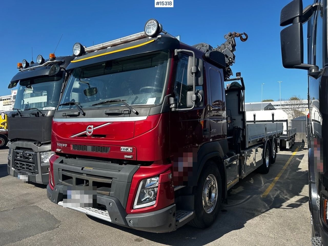 Lastwagen Volvo FM 450 6X4