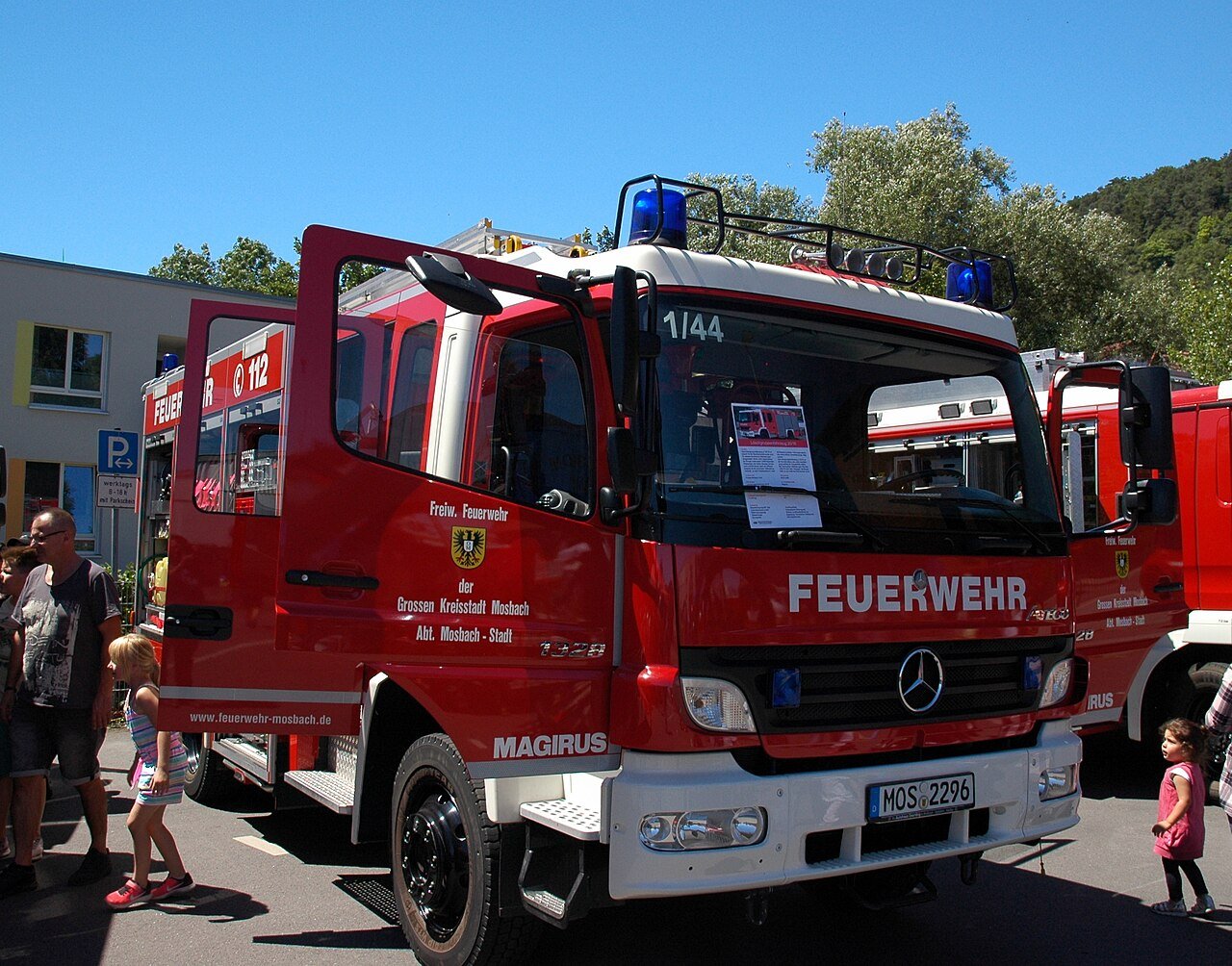 Truck Mercedes Benz 1328AF-976X6-4X4/386