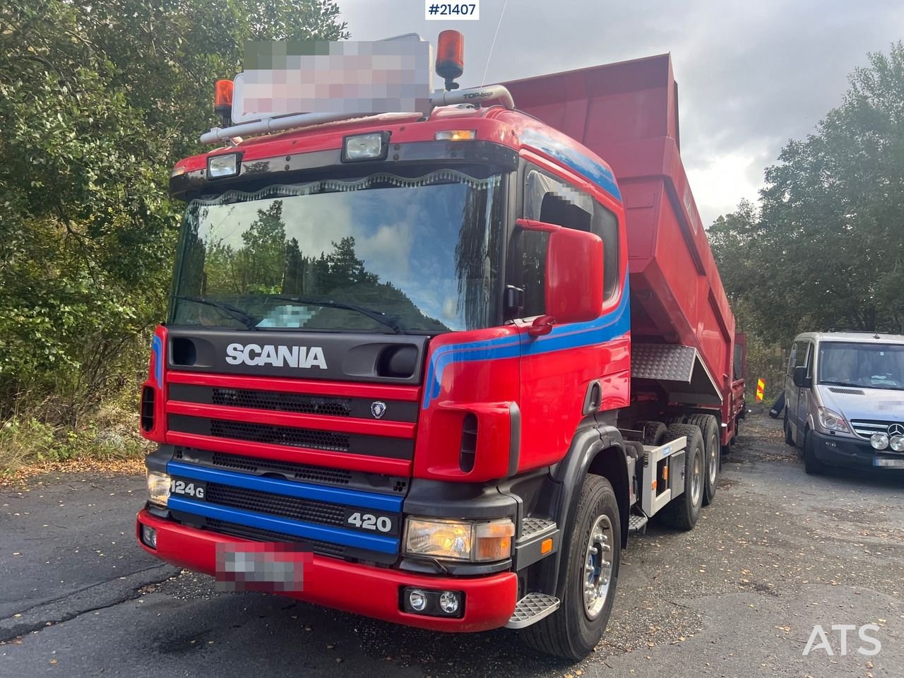 Truck Scania P 124 LB/550