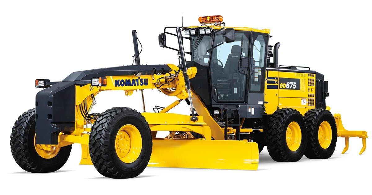 Grader Komatsu GD675-3