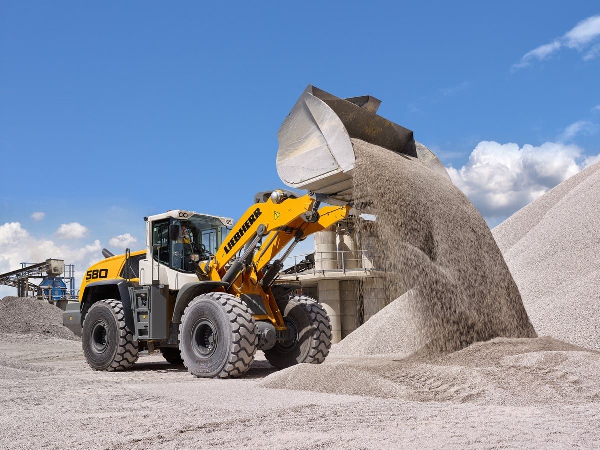 Wheel loader Liebherr L580 LOGHANDLER XPOWER