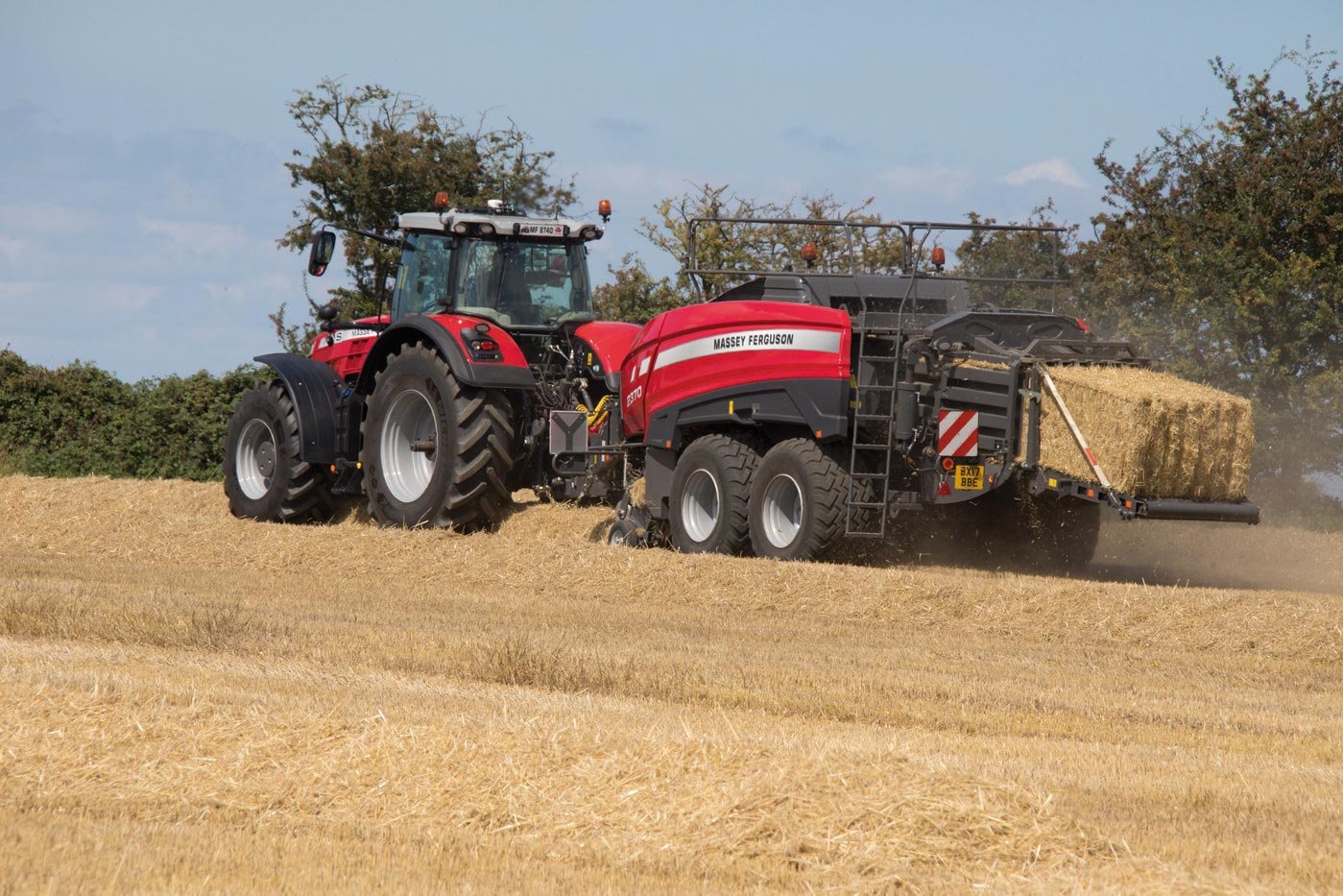 Ballenpressen Massey Ferguson MF 2370UHDTP