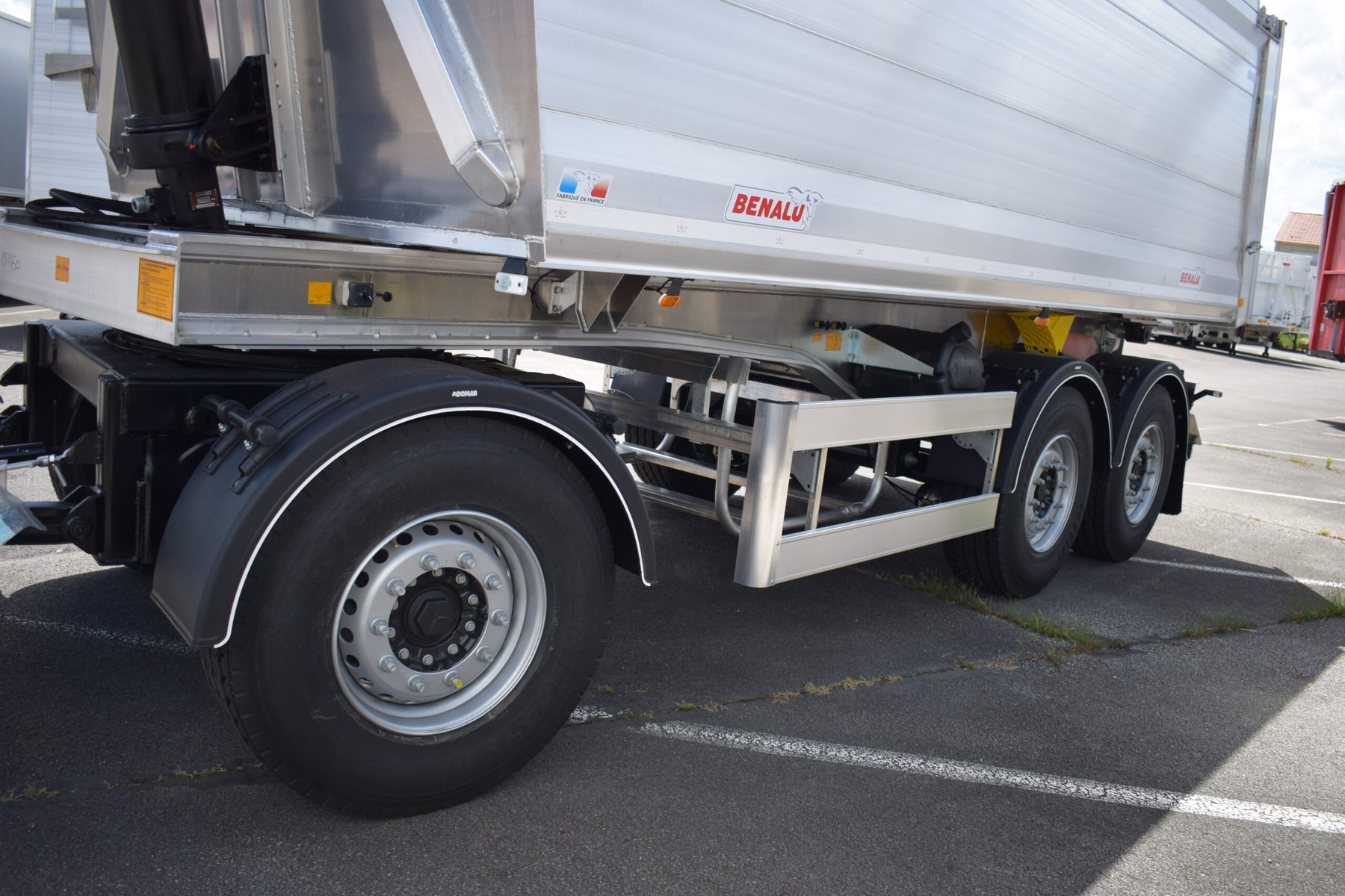 Trailer Benalu Timmertrailer 3ax