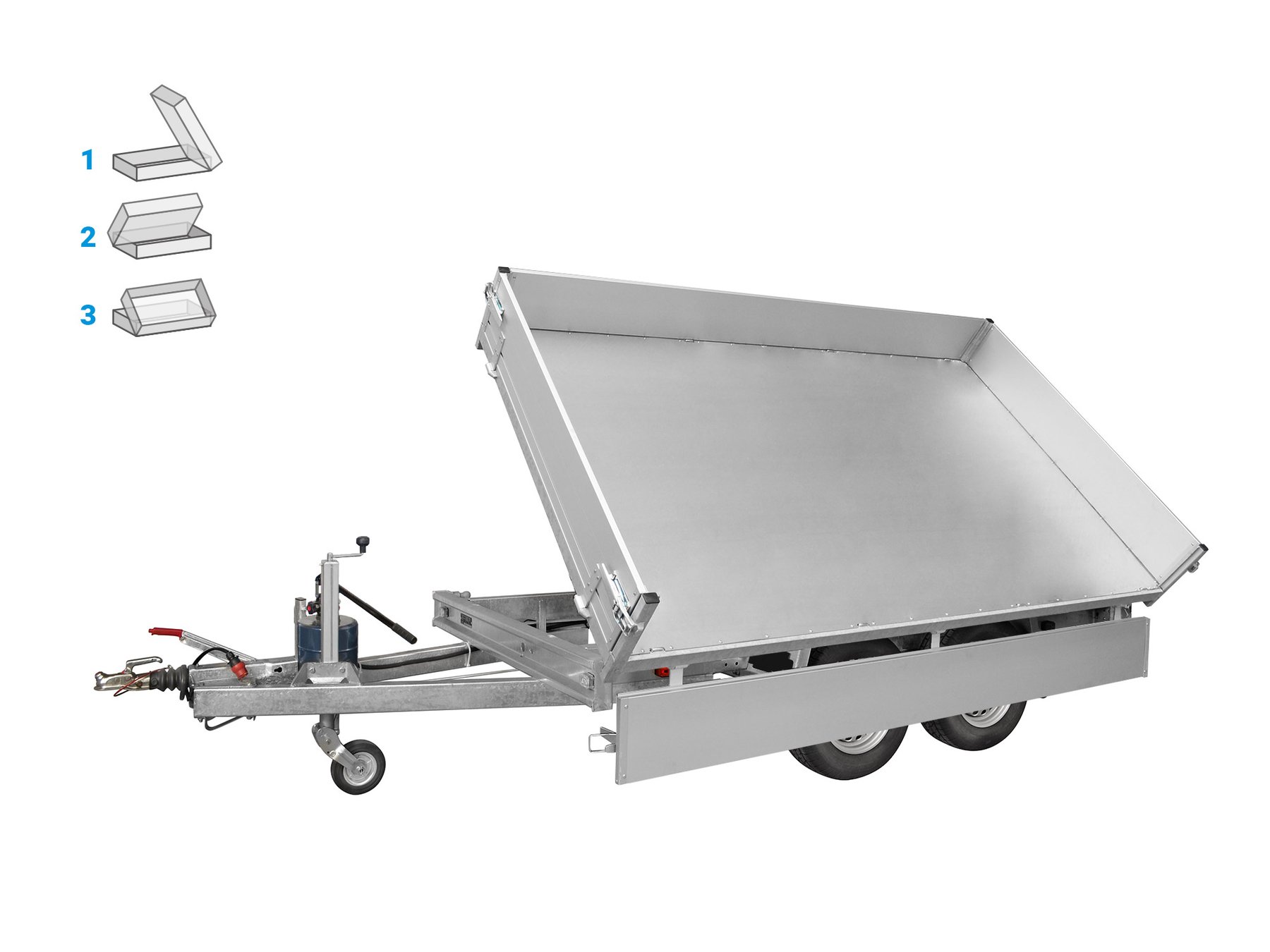 Kleinanhänger bis 750 kg Omavalmiste 178 X 520 / 395
