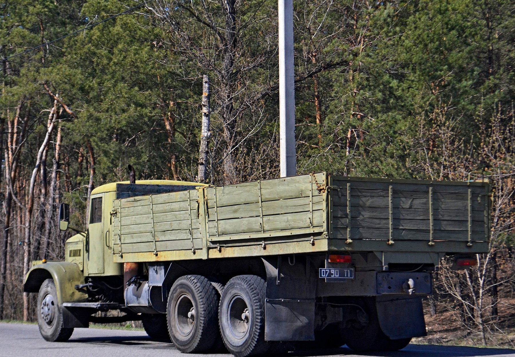 Samochód ciężarowy Kraz КрАЗ-257