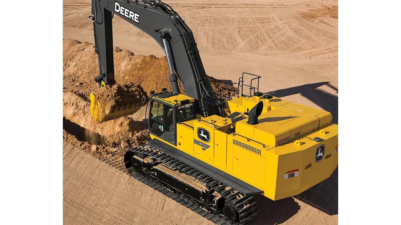 Bagger John Deere 2454D Butt & Top