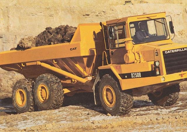 Mining machine Caterpillar D250B