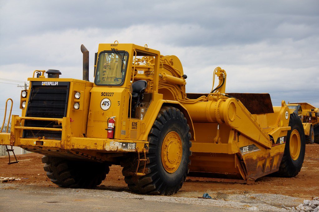 Scraper Caterpillar 631E Series II