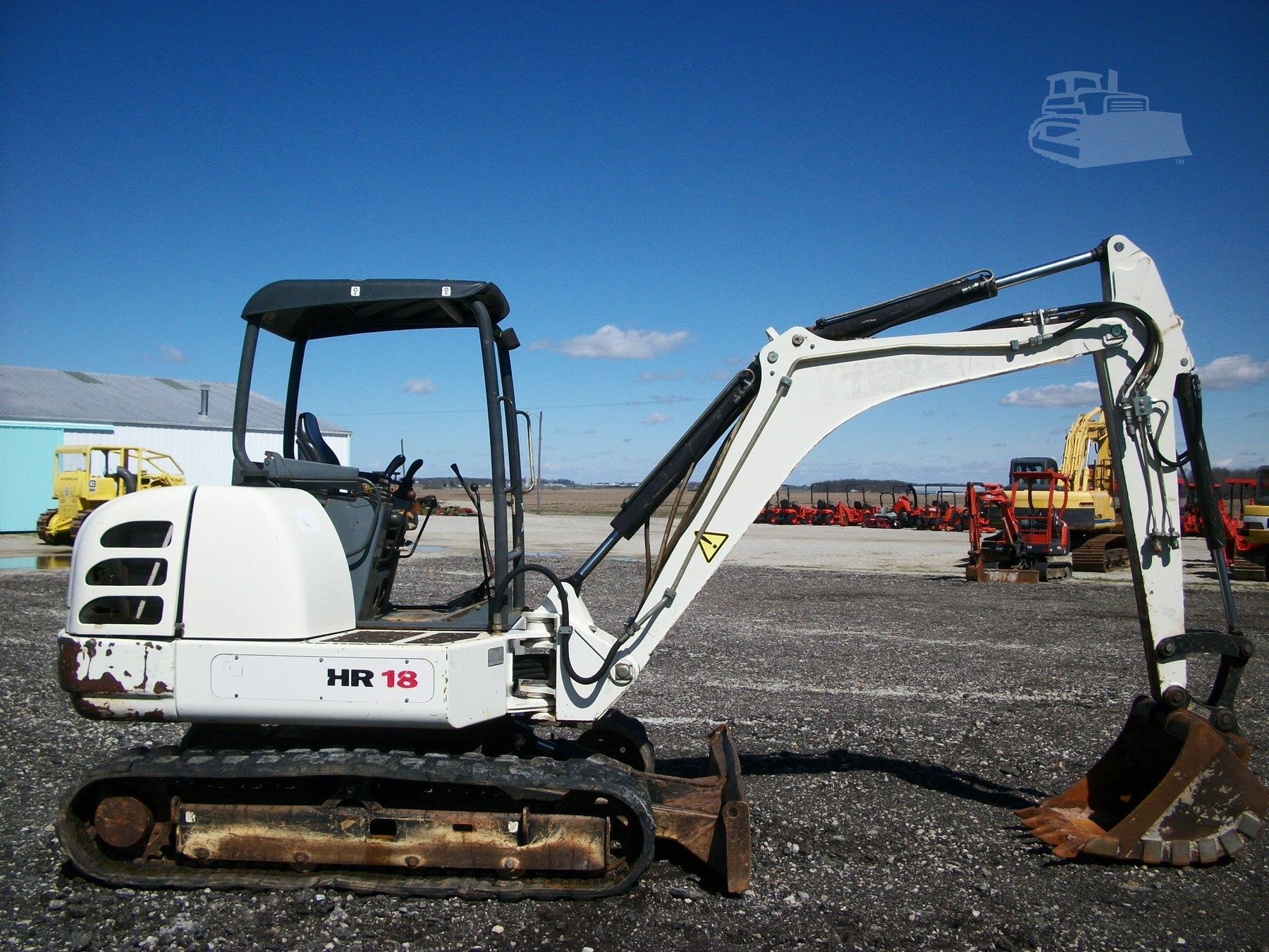 Bagger Terex HR18