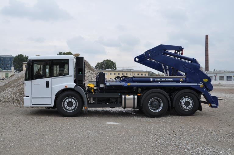 Waste handling Meiller Skip-loader body