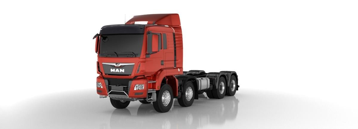 Truck MAN TGS 41.420 8X8 WVT WS.