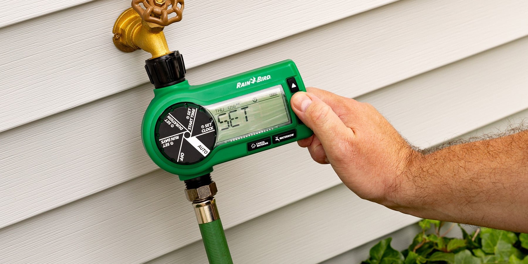 Nawadnianie terenów zielonych Rain Bird Simple-Set Hose End Timer