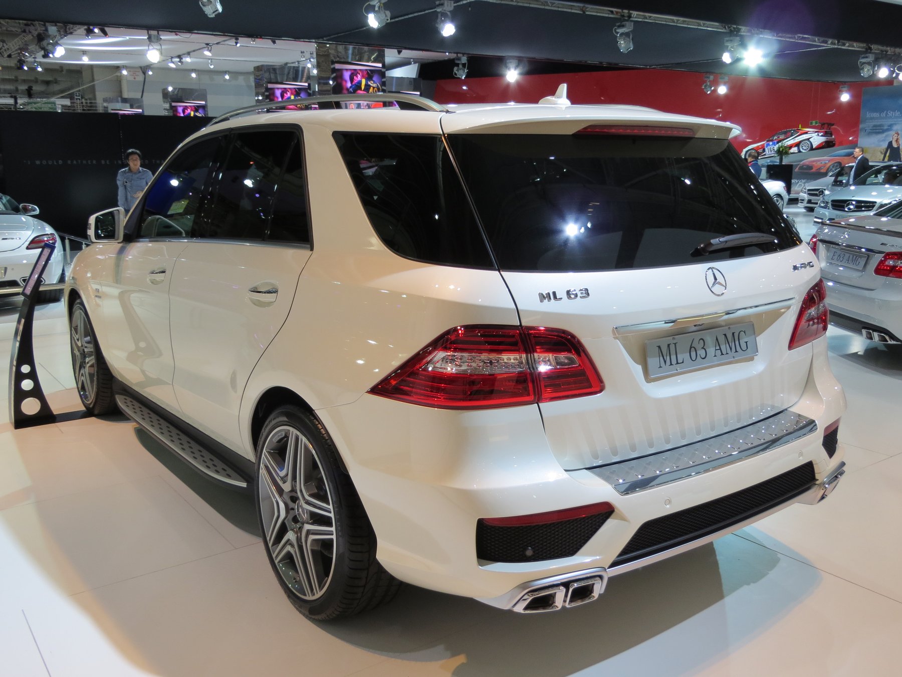 Van Mercedes Benz ML, 63 AMG AUT