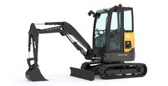 Volvo CE Electric Compact Excavator ECR25 Electric
