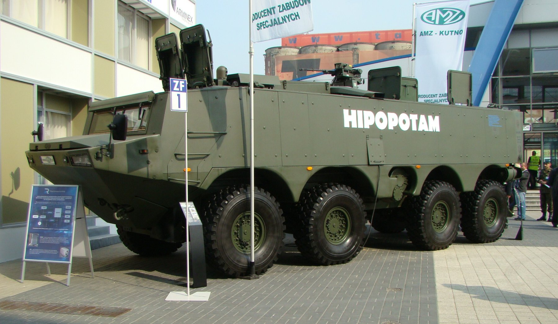 Armoured vehicles AMZ-Kutno Sp. z.o.o. Hipopotam