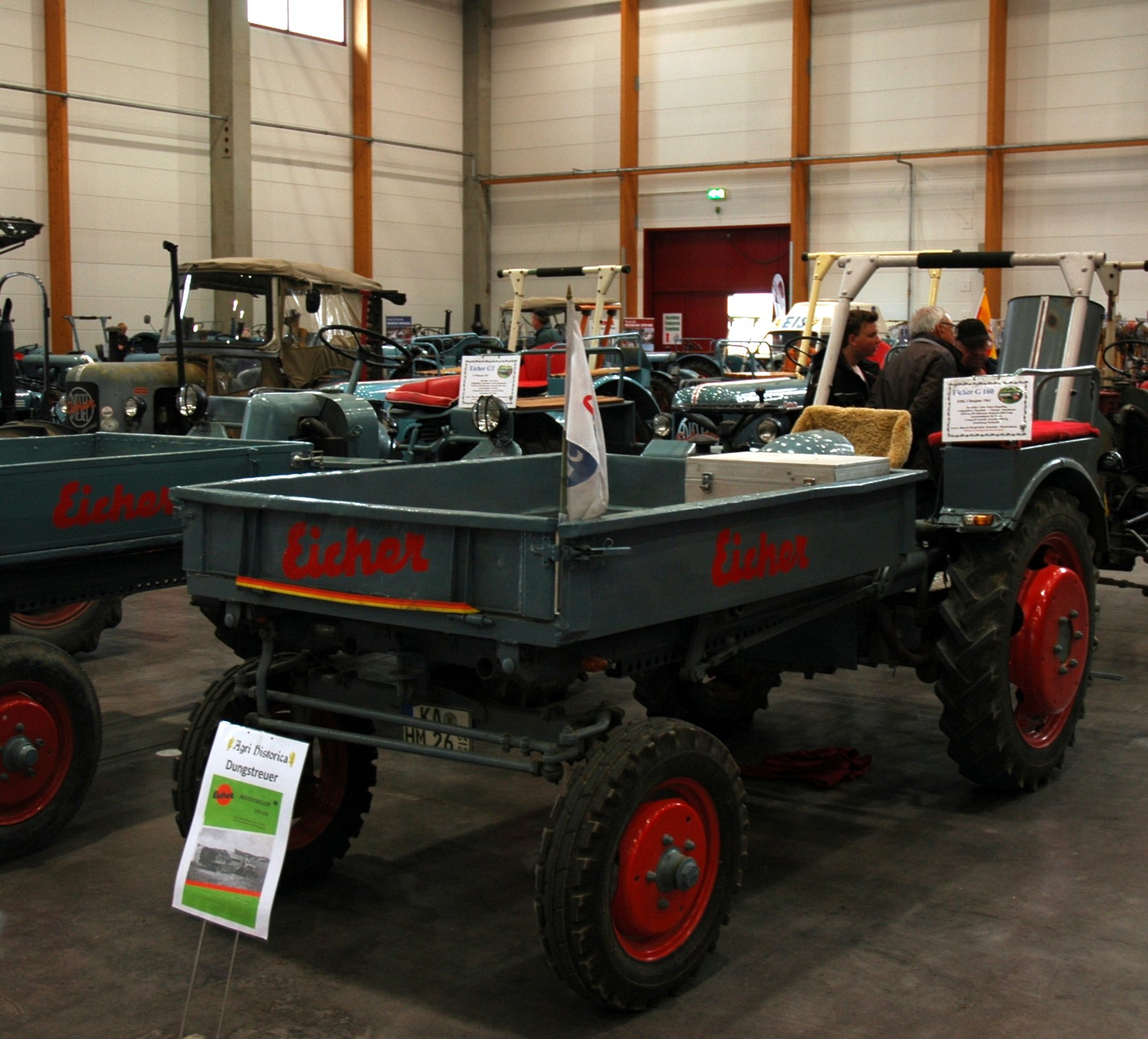 Tractor Eicher Kombi G 160