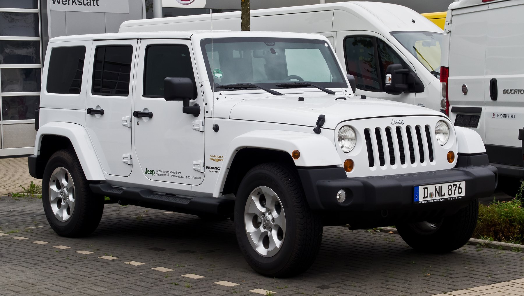 Van Jeep WRANGLER UNLIMITED 2.8CRD L4 AT. AWD LR