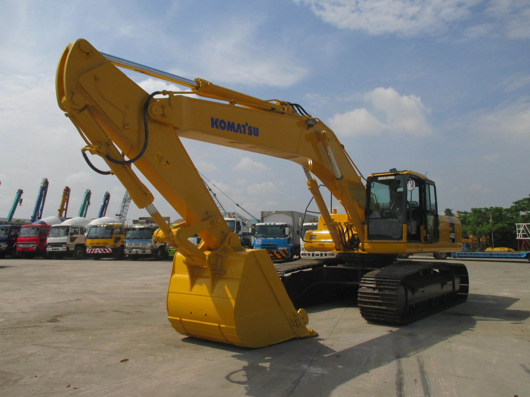 Bagger Komatsu PC400LC-7