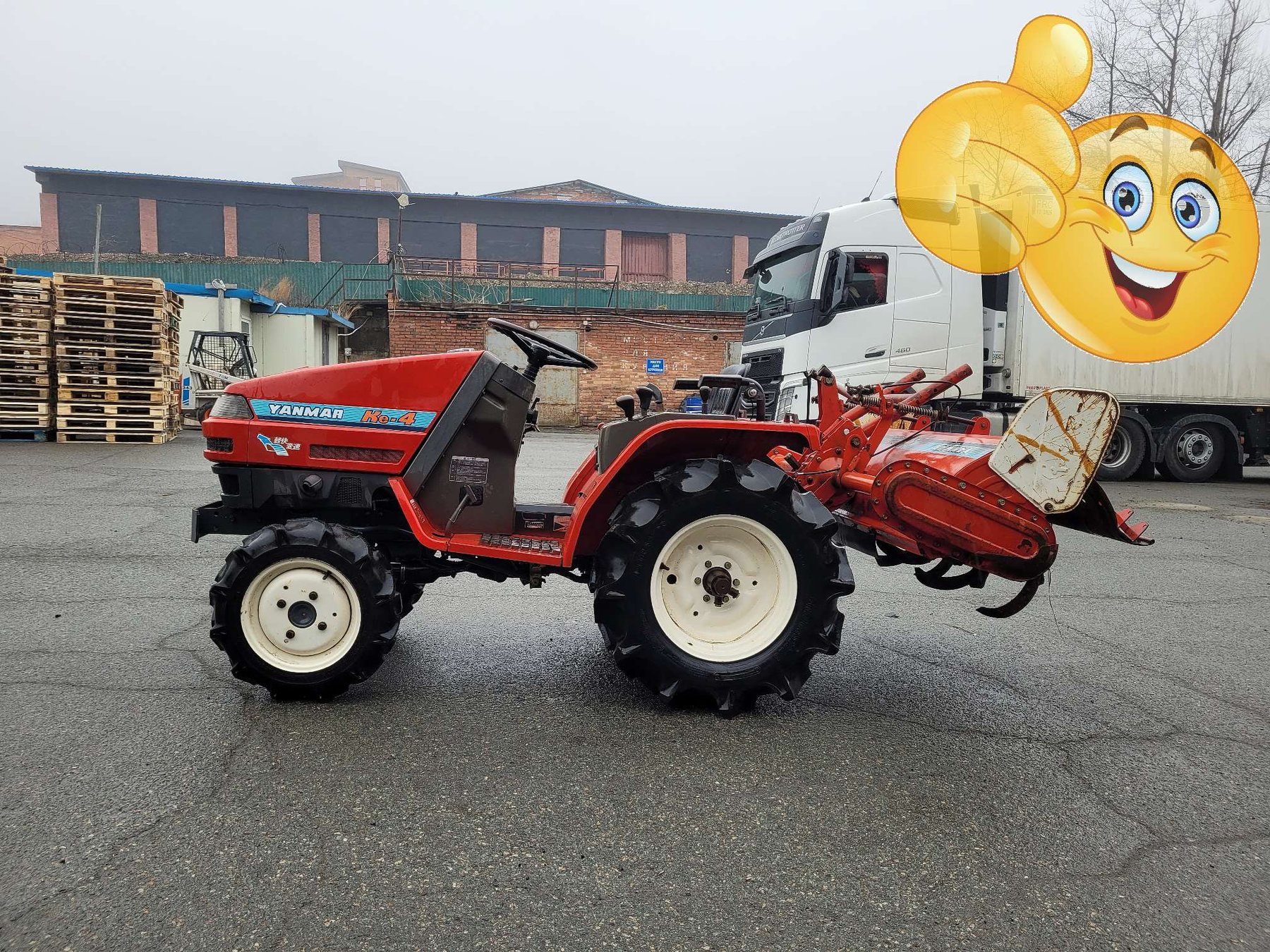 Tractor Yanmar KE-4