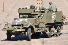 White HALF-TRACK M3A1