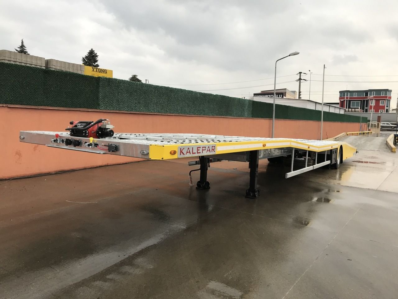 Trailer Aksoylu 1 AXLE SEMI TRAILER