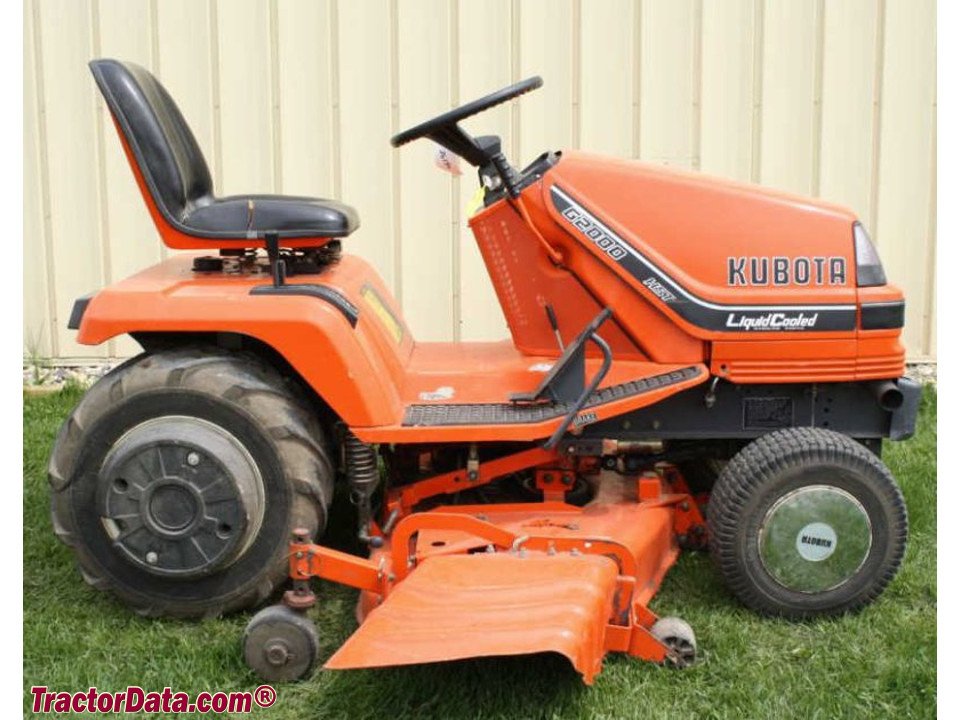 Ride-on mowers Kubota G2000