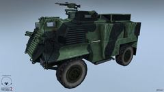 ALVIS PLC Saxon AT105