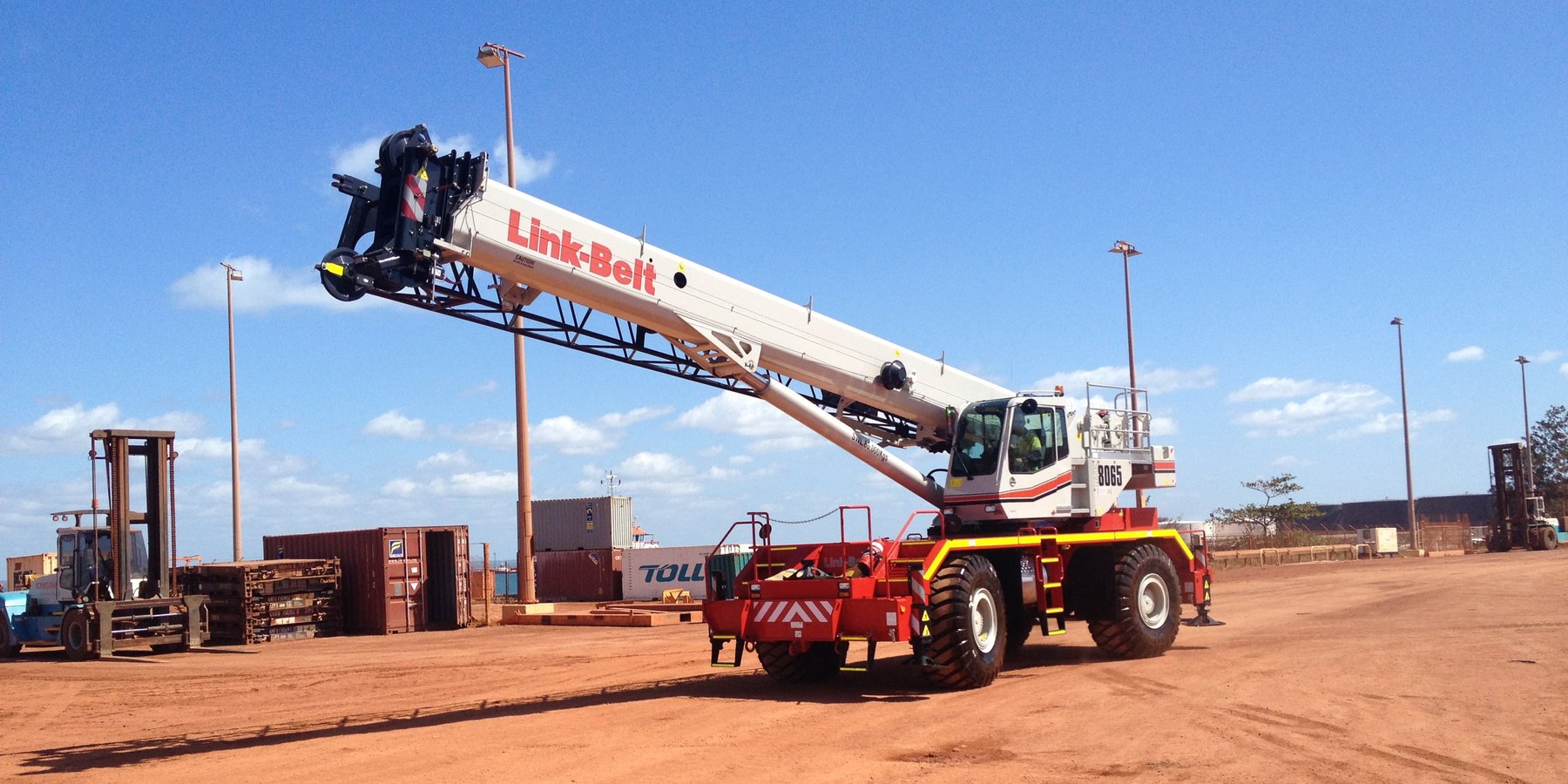 Mobile & rough terrain cranes Link-Belt RTC8065 Series II
