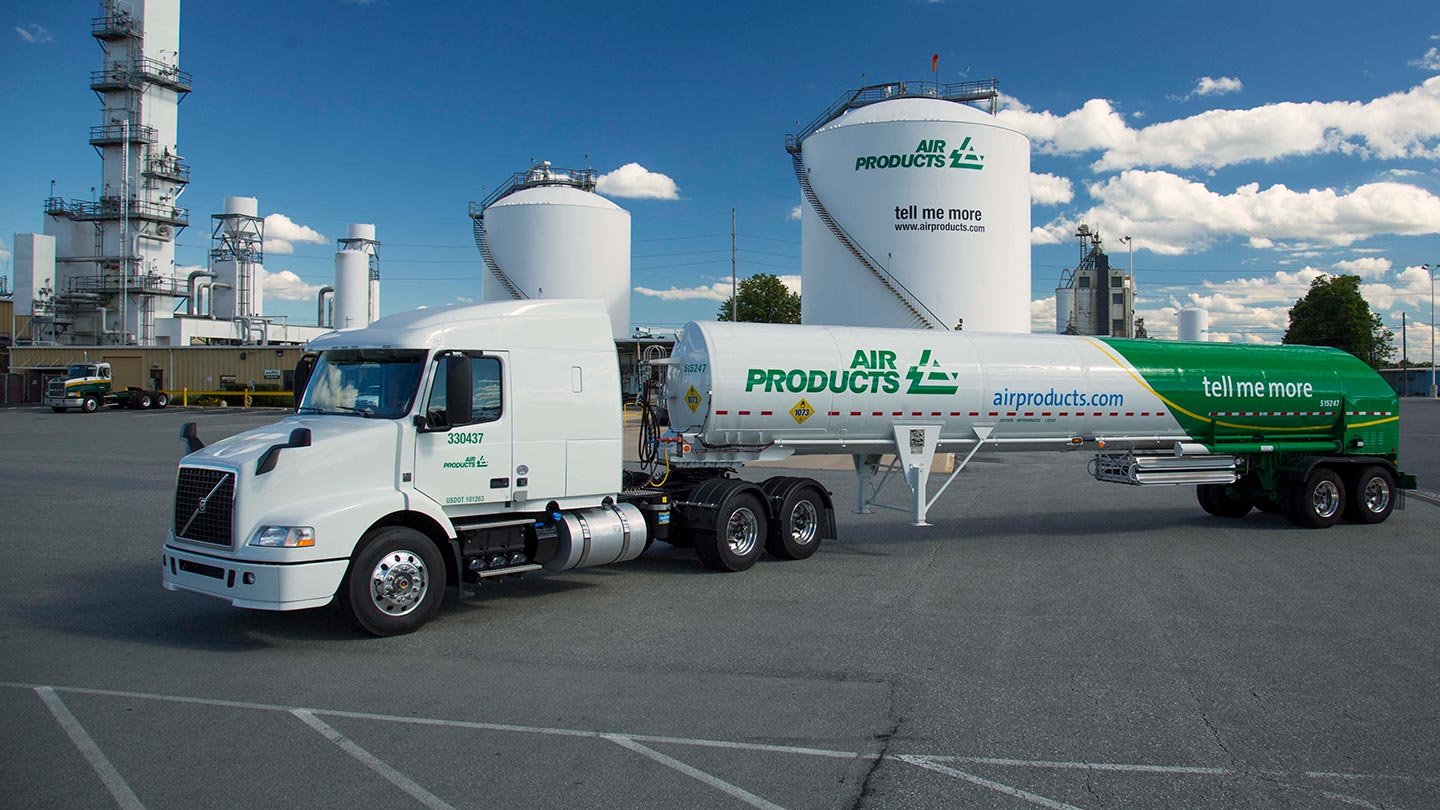 Trailer Air Products LH2SEMI